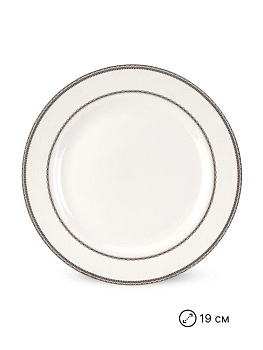 Набор столовой посуды 20 предметов ANGELICA (десертная 19см-6шт/обеденная 27см-6шт/суповая 23см-6шт/блюдо овальное 30см-1шт/салатник 20см-1шт) фарфор 000000000001223871