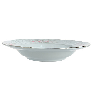 Тарелка суповая 23см Бледные Розы Люкс Хауз 000000000001005686