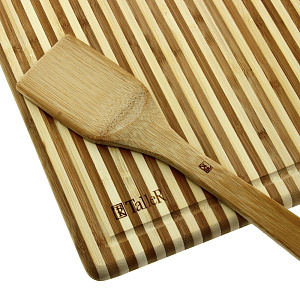 Доска разделочная 35,5х25,5х1,9см TALLER с лопаткой 000000000001010440