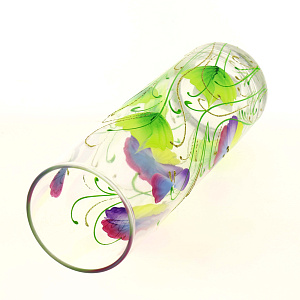 Ваза (цилиндр уз.) h270 декор.7855/270/77-005 000000000001184779