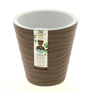 Кашпо Валенсия 2л D15,5 H16 мокко 000000000001185585