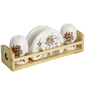 Набор для специй Марокканский Цветок Коралл, 3 предмета 000000000001109213