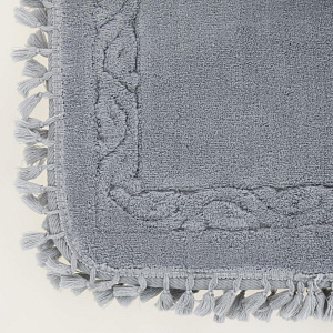 Коврик универсальный 60х90см LUCKY Эмбосс серый хлопок 000000000001208944