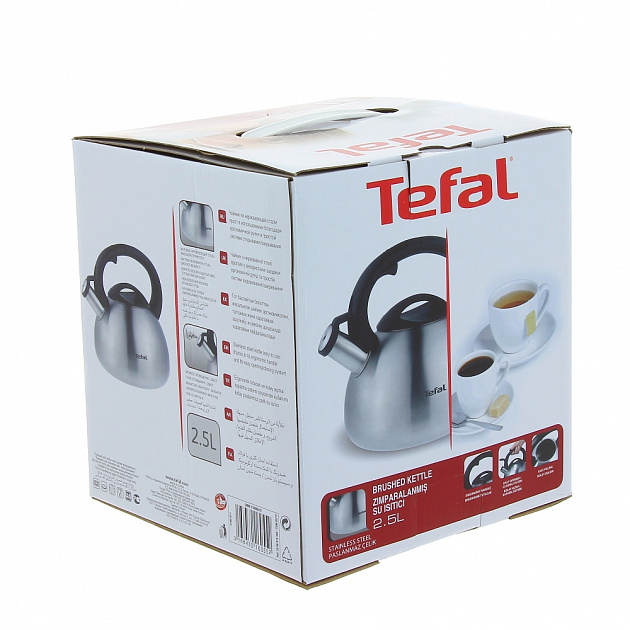 Чайник для газа 2,5л TEFAL нержавеющая сталь C7921014 000000000001092169