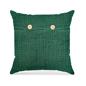 Наволочка декоративная 40х40см LUCKY WOVEN SGE-GRETA зеленый хлопок 100% 000000000001218018
