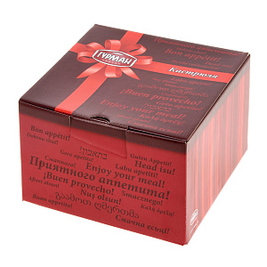 Кастрюля 1,5л Гурман-Стекло, тройное теплораспределительное дно, нержавеющая сталь, 220315 000000000001008067