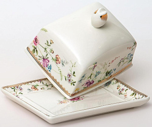 Масленка 15см с крышкой 12,7см BALSFORD Франсуаза подарочная упаковка фарфор 000000000001203942