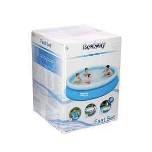 Бассейн надувной 366х76см 5377л BESTWAY с бортиком 000000000001143773
