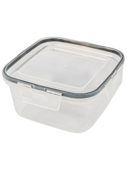 Емкость для продуктов HELSINKI квадратная 1,5л натуральный PLAST TEAM PT1302НАТ-16 000000000001186047