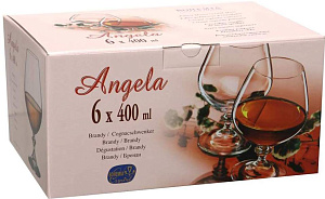 BOHEMIA Cristal   Анжела Н-р 6 бокалы  д/брен 400мл 73016 000000000001172538