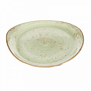 Ассиметричная тарелка Craft Steelite, зеленый, 30.5см 000000000001123944