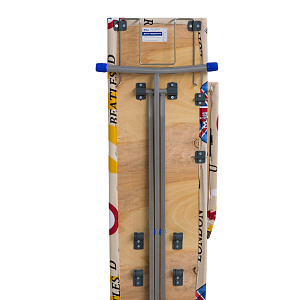 Доска гладильная 112х30см НИКА 2. Выдвижная подставка под утюг. Съемный подрукавник. Гладильная поверхность-фанера чехол-хлопок 000000000001014226