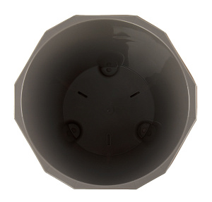 Кашпо со вставкой 1,8л MARTIKA Палермо коричнево-серый пластик 000000000001214192