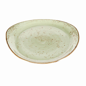 Ассиметричная тарелка Craft Steelite, зеленый, 30.5см 000000000001123944