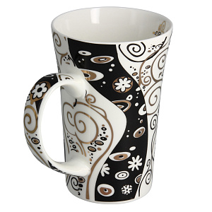 Кружка в подарочной упаковке День и Ночь Estetica, 340мл, фарфор 000000000001060313