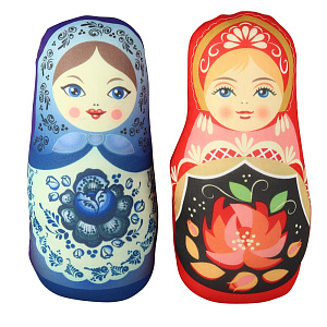 Подушка-антистресс Матрешка ДеНастия 000000000001133835