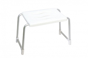 Стул для ванной 36х26см белый алюмин каркас PRIMANOVA M-KV02-01 000000000001201675