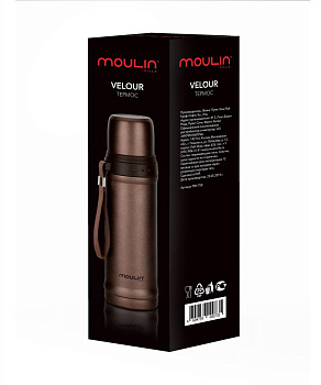 Термоc 750мл MOULIN VILLA City нержавеющая сталь 000000000001204861