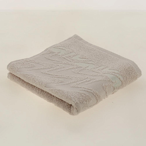 Полотенце 70х130см ДМ Брилианс махровое плотность 390гр/м молочный 100% хлопок ПЛ3501-3873,12-2103 000000000001198584