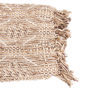 Плед 150х200см LUCKY ROMBO SGTH-MULTI DIAMOND бежевый экрю хлопок 000000000001218031