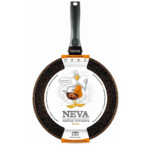 Сковорода 28см НЕВА МЕТАЛЛ ПОСУДА Neva Granite Brown литой алюминий 000000000001213102