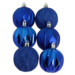 Набор елочных игрушек Вьюга Посуда Центр, 6 см, 6 шт. 000000000001161816