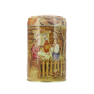 Жестяная банка Федоскино чаепитие 000000000001085664