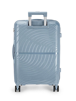 Чемодан на колесах M абстракция серо-голубой PP 000000000001226565