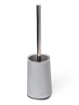 Щётка для унитаза DE'NASTIA трапеция серый пластик 000000000001200445