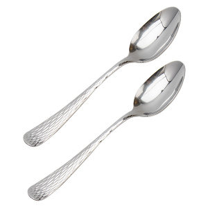 Набор столовых ложек 2 предмета JAGDAMBA Brocade Hammered нержавеющая сталь 000000000001217684