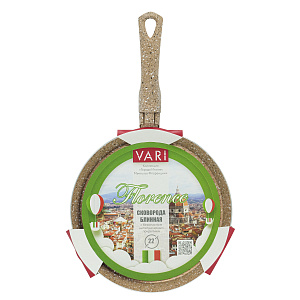 Сковорода блинная 22см VARI Города Италии мечты Флоренции антипригарное покрытие алюминий 000000000001215237
