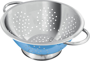 Дуршлаг BELLONI глубокий 24см голубой Fackelmann 29803 000000000001201141