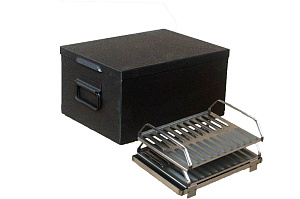 Коптильня двухярусная 44х32х22см в коробке ROYALGRILL 80-085 000000000001197017