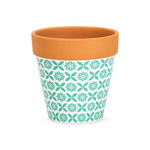 Кашпо 12,5х12,5см 0,7л Антик II керамика 000000000001225851