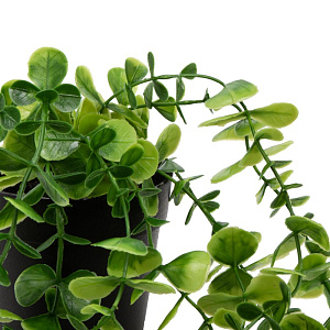 Цветок искусственный амельное растение в кашпо Эвкалипт 80см 000000000001222177