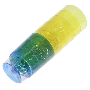 Набор одноразовых пластиковых бокалов, 200мл, пластик, 6 шт. 000000000001005854