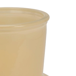 Ваза 20см Grace желтый стекло 000000000001224015