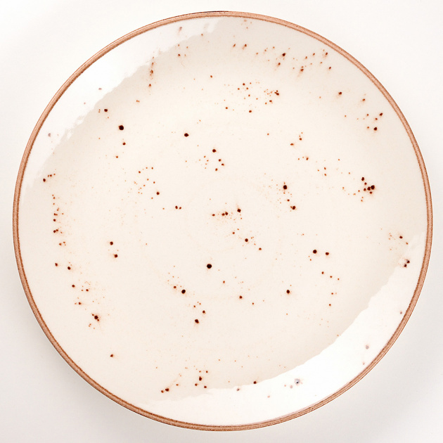 Набор столовой посуды 24 предмета TULU PORSELEN Deniz (тарелки:обеденная 26см-6шт,суповая 21см-6шт,десертная 21см-6шт,салатник 16см-6шт) MILKY фарфор 000000000001210101