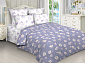 Комплект постельного белья Евро BELLA ROSSA рис9026 вид1/9136 поплин хлопок 100%