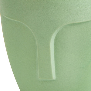 Кашпо 9,5х9см 500мл Абстракция зеленый пластик 000000000001219529