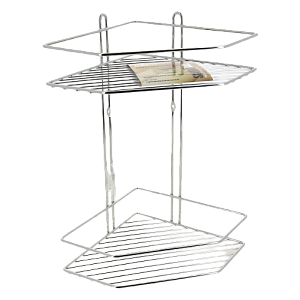 ПОЛКА угловая двухъярусная BASIC 6127070 000000000001197531