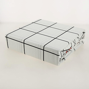 Комплект постельного белья "Этель" евро Xmas cat 200х217см, 220х240см, 70х70см-2шт, 100% хлопок бязь 4935601 000000000001202314