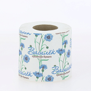 Бумага туалетная ВАСИЛЕК втулка вторичное стекло 000000000001214925