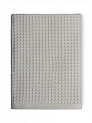 Полотенце вафельное 70x140см DE'NASTIA для бани/сауны 300гр светло-серый хлопок 000000000001228551