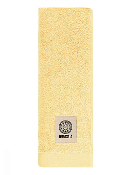 Полотенце 35х70см DE'NASTIA SOFT COLLECTION желтый хлопок-100% 000000000001216109