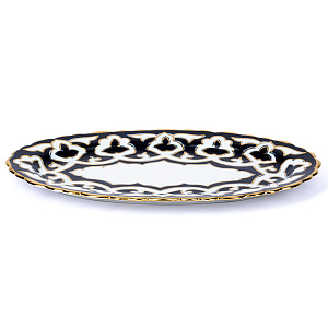 Селедочница 29см ASIA PORCELAIN Пахта титановое напыление фарфор 000000000001204886