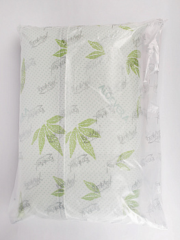 Подушка 37х58х12,5см FAMILYTEX с памятью формы в чехле из трикотажа вязкоэластичный пенополиуретан 000000000001212370