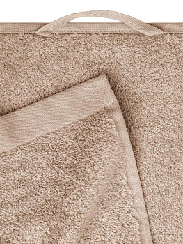 Полотенце 70х130см DE'NASTIA SOFT COLLECTION бежевый хлопок-100% 000000000001216099