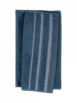 Набор махровых полотенец LUCKY 450gsm 40x60 (2шт) 100% Хлопок фиолетовый/белый D100401 000000000001227641