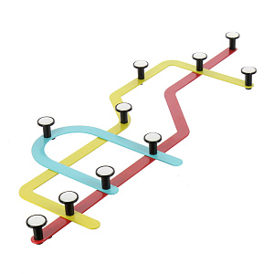 Вешалка Subway Umbra, разноцветный 000000000001123333